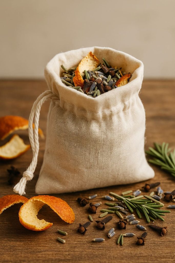 Citrus and Herb Sachets