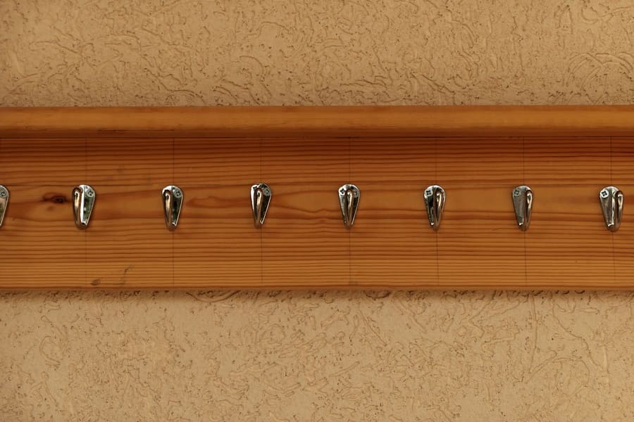 Entryway Key Holder with Scrap Wood and Hooks