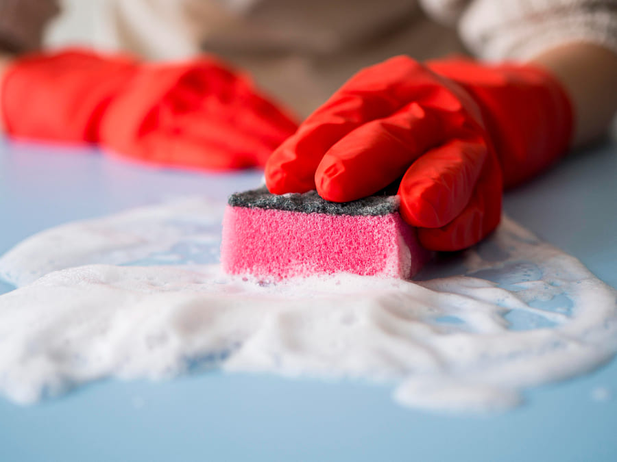 Use One Sponge To Clean Everything
